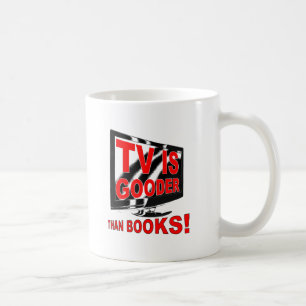 Fernsehen ist lustiger Kaffeebecher Kaffeetasse