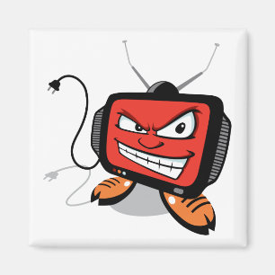 Fernsehen ist! schlecht! magnet