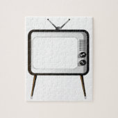 Fernsehen mit leerem Schirm Puzzle (Vertikal)