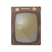 Fernsehen Notizblock (Rotiert)