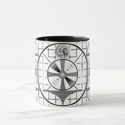 Fernsehen prüfen Tasse (Zentrum)