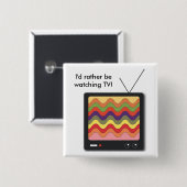 Fernsehen - Schaltfläche Button (Vorne & Hinten)