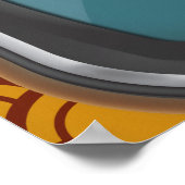 Fernseher Poster (Ecke)