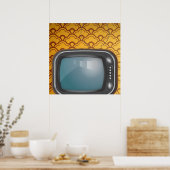 Fernseher Poster (Küche)