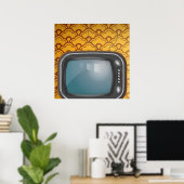 Fernseher Poster (Heimbüro)
