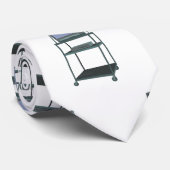 Fernseher und Videorecorder im Klassenzimmer 80er Krawatte (Gerollt)