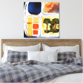 Fernsehessen Leinwanddruck (Insitu (Schlafzimmer))