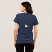 Fernsehessen Tri-Blend Shirt (Rückseite voll)