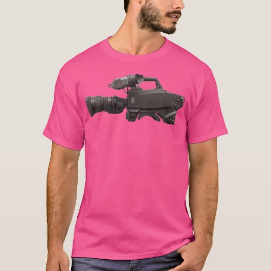 Fernsehkamera T-Shirt (Vorderseite)