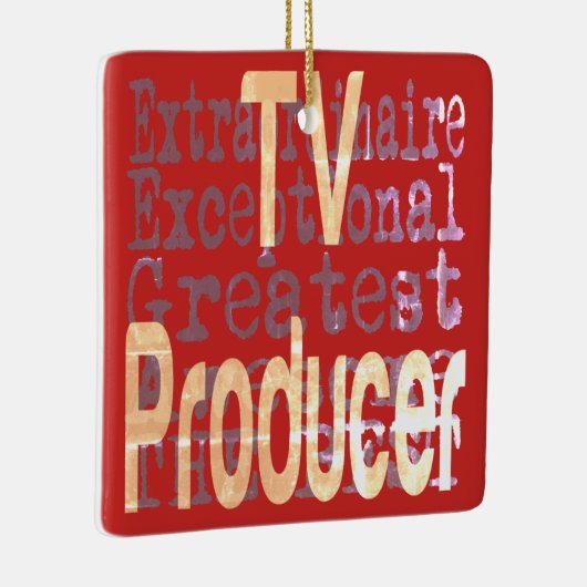 Fernsehproduzent Extraordinaire Keramikornament (Rechts)