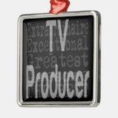 Fernsehproduzent Extraordinaire Ornament Aus Metall (Links)