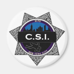 Fernsehshow-Magnet-Geschenk CSI-New York Magnet