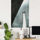 Fernsehturm Berlin Art Poster (Heimbüro)