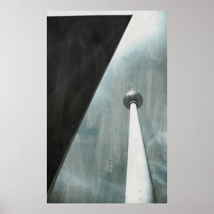 Fernsehturm Berlin Art Poster
