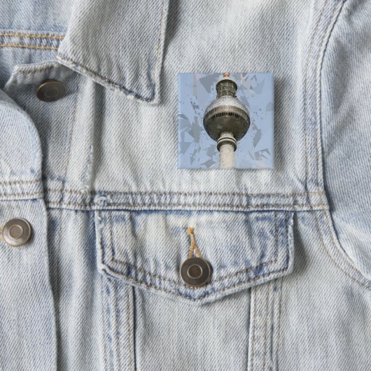 Fernsehturm Berlin Button (Beispiel)