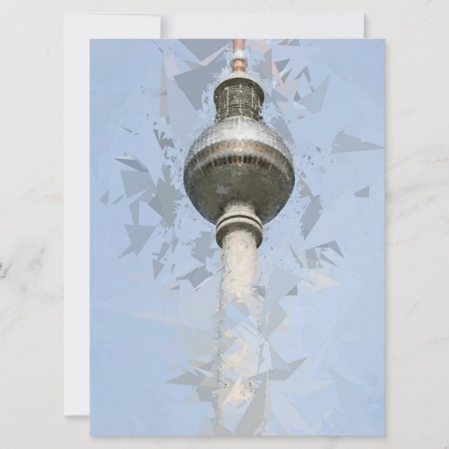 Fernsehturm Berlin, Deutschland (Vorderseite)