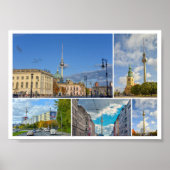 Fernsehturm, Berlin, Deutschland Poster (Vorne)