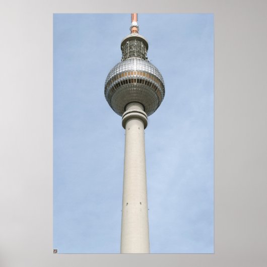 Fernsehturm Berlin Poster (Vorne)