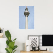 Fernsehturm Berlin Poster (Heimbüro)