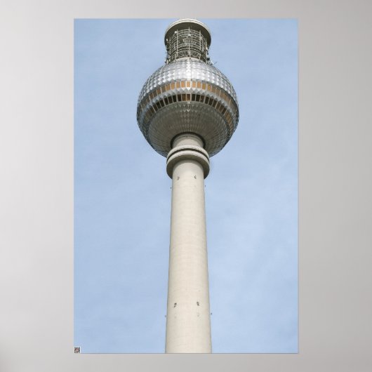 Fernsehturm Berlin Poster (Vorne)