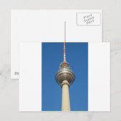 Fernsehturm Berlin Postkarte (Vorne/Hinten)