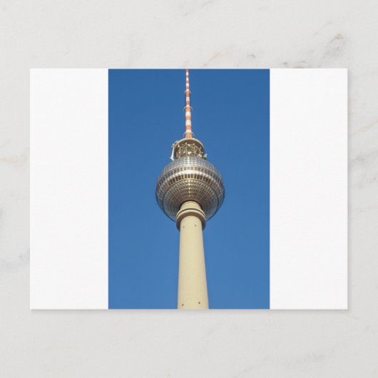 Fernsehturm Berlin Postkarte (Vorderseite)