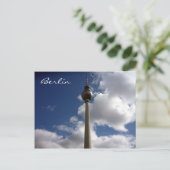 Fernsehturm berlin postkarte (Stehend Vorderseite)