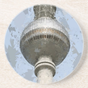 Fernsehturm Berlin Sandstein Untersetzer
