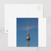Fernsehturm Fernsehturm Alexanderplatz Berlin Postkarte (Vorne/Hinten)