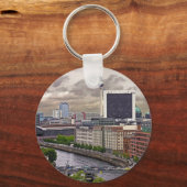 Fernsehturm (Fernsehturm), Berlin, Panorama(tv11ps Schlüsselanhänger (Vorderseite)