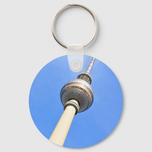 Fernsehturm in Berlin, Deutschland Schlüsselanhänger (Vorderseite)