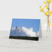 Fernsehturm Stuttgart Karte (Gelbe Blume)