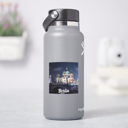 Fernsehturm und Berliner Dom in Berlin Aufkleber (HydroFlask)