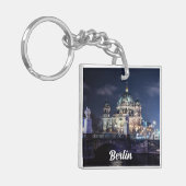 Fernsehturm und Berliner Dom in Berlin Schlüsselanhänger (Vorderseite links)