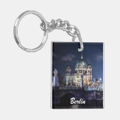 Fernsehturm und Berliner Dom in Berlin Schlüsselanhänger (Vorderseite links)