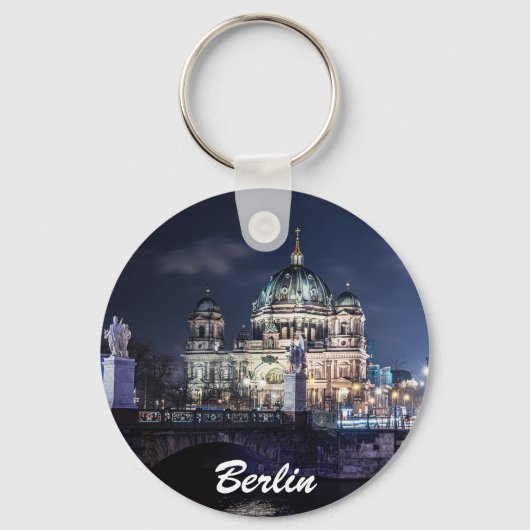 Fernsehturm und Berliner Dom in Berlin Schlüsselanhänger (Vorderseite)