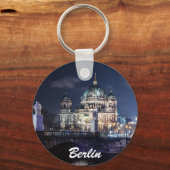 Fernsehturm und Berliner Dom in Berlin Schlüsselanhänger (Rückseite)