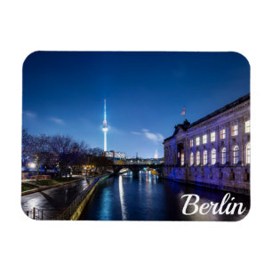 Fernsehturm und Museumsinsel in Berlin, Deutschlan Magnet