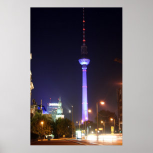 Fernsehturm von Berlin Poster