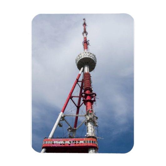Fernsehturm von Tiflis Magnet (Vertikal)