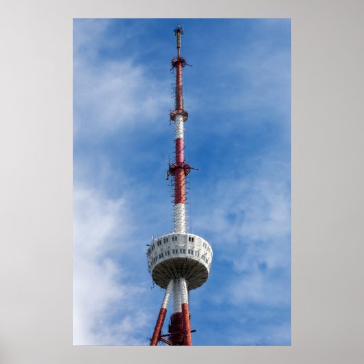 Fernsehturm von Tiflis Poster (Vorne)