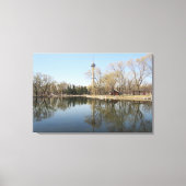 Fernsehturmsee Leinwanddruck (Vorderseite)