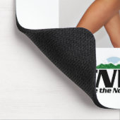 Fernsehwirts-Dämmerungs-Mausunterlage Mousepad (Ecke)