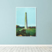 Fernsicht auf das Bunkerdenkmal Leinwanddruck (Insitu (Holzboden))