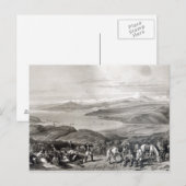 Fernsicht auf den Vulkan Aconcagua Postkarte (Vorne/Hinten)