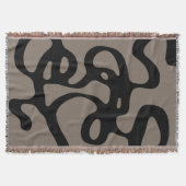 Fernsignale: Abstrakt Schwarz & Grau Decke (Vorderseite)