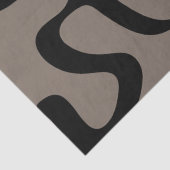 Fernsignale: Abstrakt Schwarz & Grau Seidenpapier (Detail)