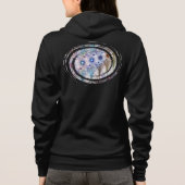 Ferns'N Blume Abstrakt Hoodie (Rückseite)