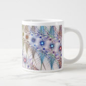 Ferns'N Blume Abstrakt Jumbo-Tasse (Rechts)