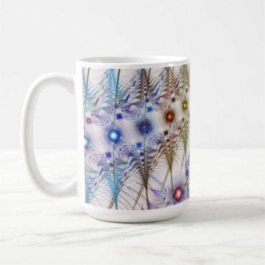 Ferns'N Blume Abstrakt Kaffeetasse (Links)